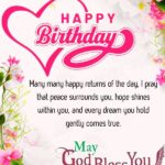 sweet happy birthday blessings and prayers, heartfelt birthday wishes with prayers, happy birthday blessings for friends and family, meaningful birthday prayers images