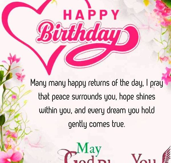 sweet happy birthday blessings and prayers, heartfelt birthday wishes with prayers, happy birthday blessings for friends and family, meaningful birthday prayers images