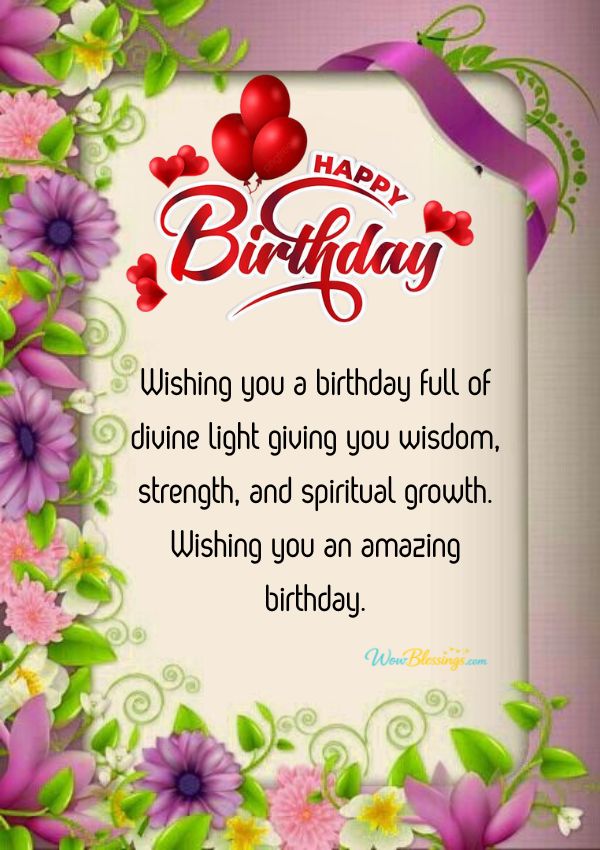 spiritual happy birthday blessings, religious birthday wishes with prayers, god bless you birthday messages, faith-filled happy birthday blessings for loved ones