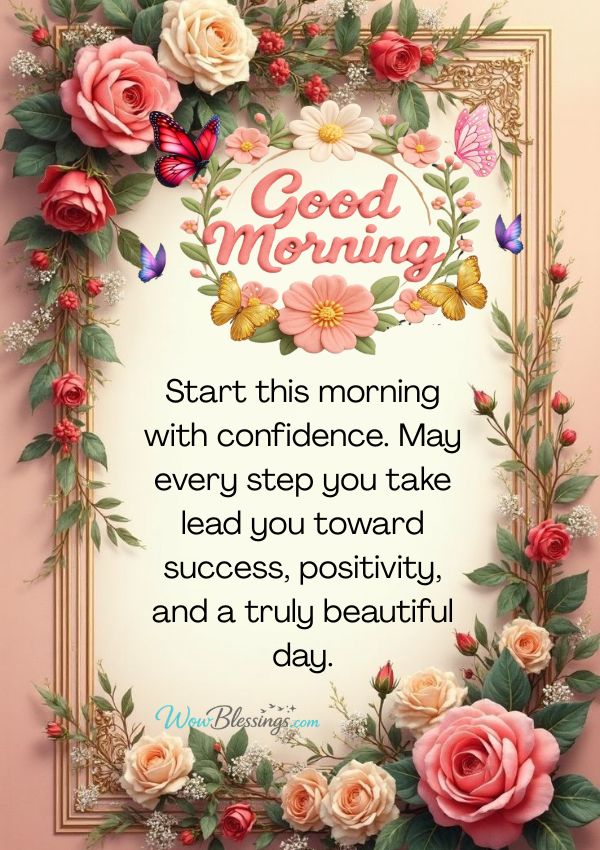 Read more about the article 132+ Positive Good Morning Blessings Images And Wishes