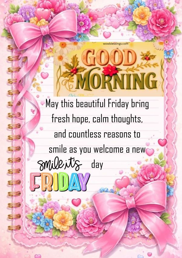 beautiful friday morning blessings image with sunrise positivity prayers peace happiness and gratitude