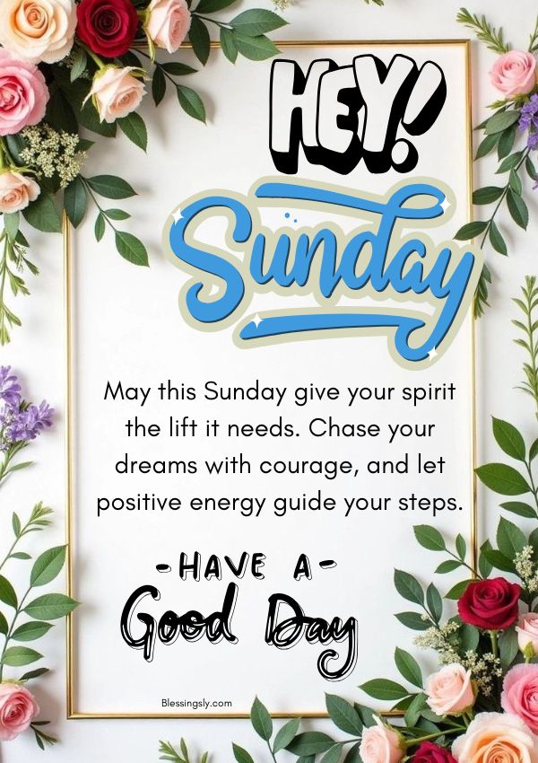 Happy Sunday wishes for friends and family with heartfelt blessings, love, happiness, and warm greetings for a joyful Sunday