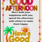 Good Afternoon Wishes For Friends And Family